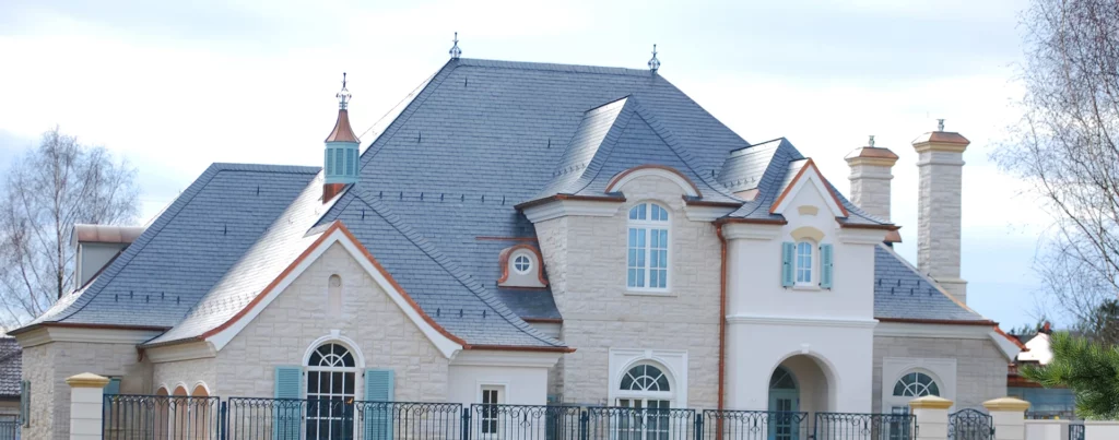 luksusowe pokrycie dachowa z łupka